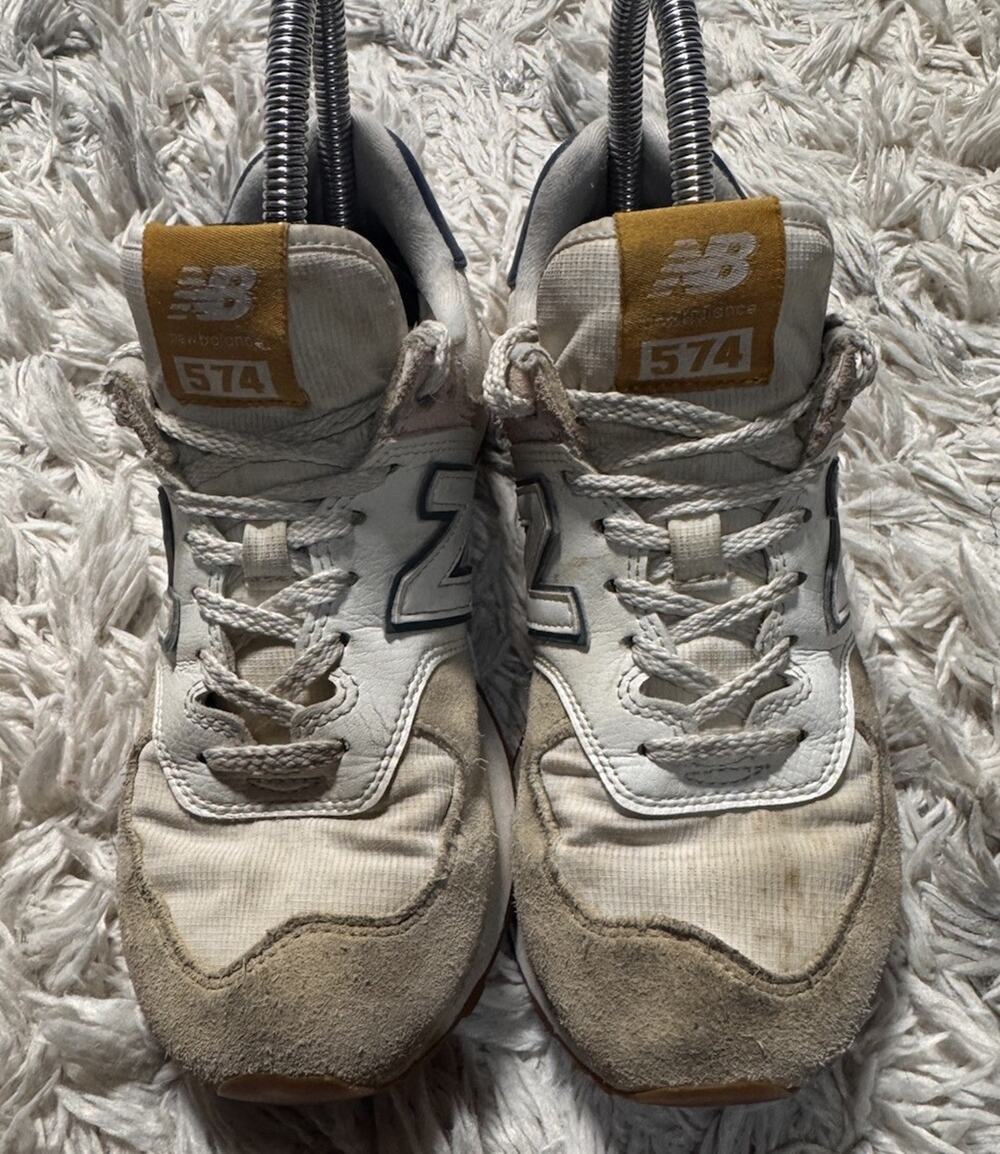 New Balance 574 WL574JCC 2021 White/Yellow/Blue Women's Size 6B
